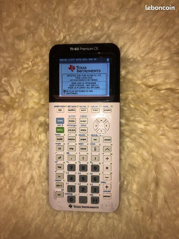 Calculatrice texas instrument (image 2)