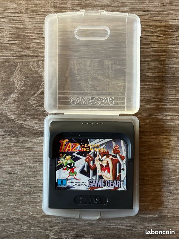 Taz In Escape From Mars Sur Sega Game Gear - PAL - Bon état Et Testé