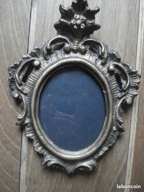 Lot de 3 porte-photo anciens 2 florentins et 1 en bois doré (image 6)
