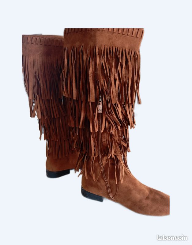 Bottes franges primadonna Chaussures