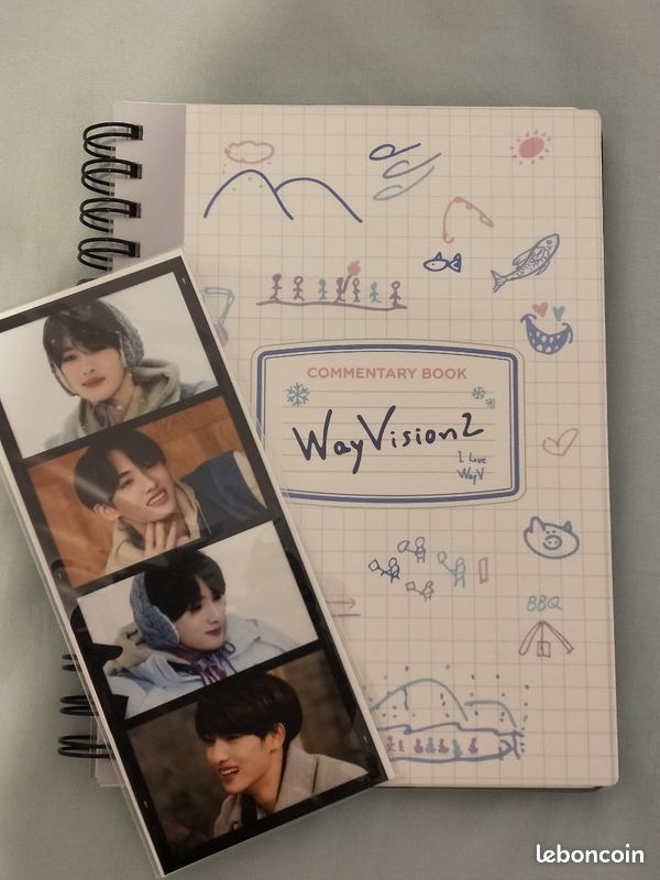 WayV WayVision Commentary Book (WinWin ver.) Photobook officiel Kpop (image 1)