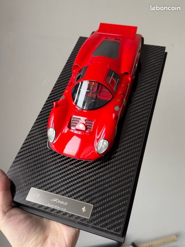 Ferrari 365 P2 24h Du Mans 1966 1/43 Top Model TMC250 - Édition Limitée