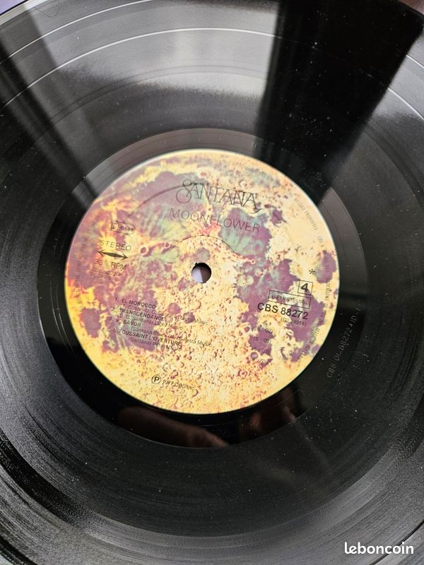 Double Vinyles 33T de Santana de 1977 CBS (image 9)