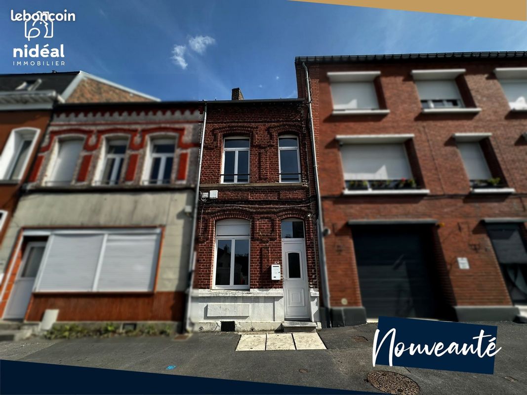 Maison 4 pièces 65 m² · à Le Cateau-Cambrésis · 65 m² · 49 900 €