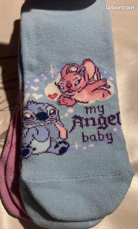 Lot de 3 paires de socquettes Stitch (image 5)