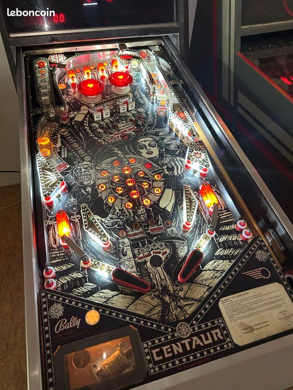 Kit élastiques (caoutchoucs) Et Doigts De Batteur Noirs Pour Flipper Bally Centaur - Neuf
