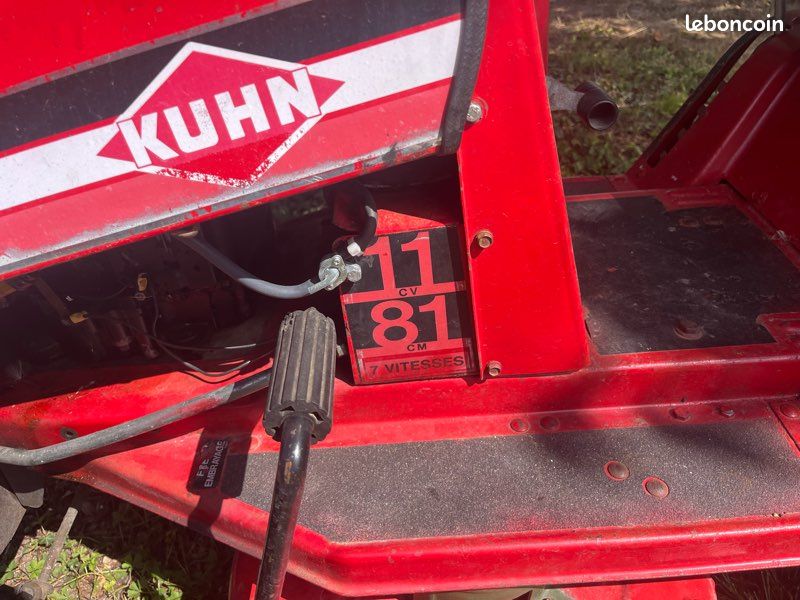 Tracteur tondeuse kuhn mtd (image 3)