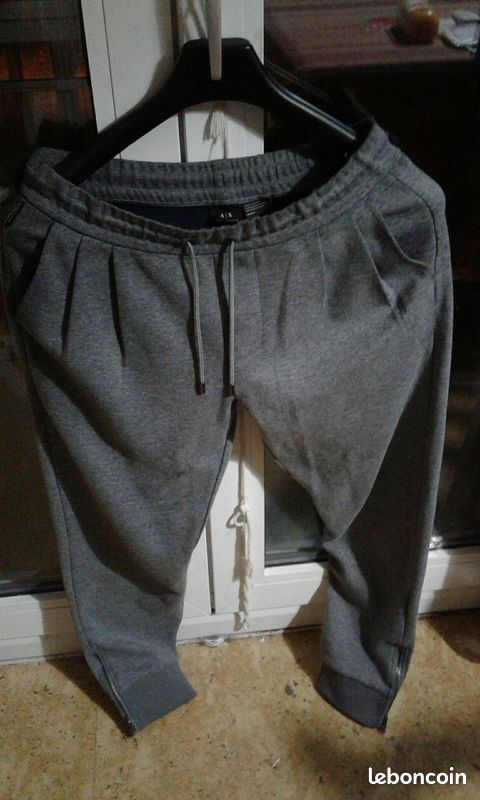 Pontalon jogging armani exchange thé général gris m 40.42 (image 3)