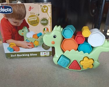 dinosaur toy rocking dino chicco