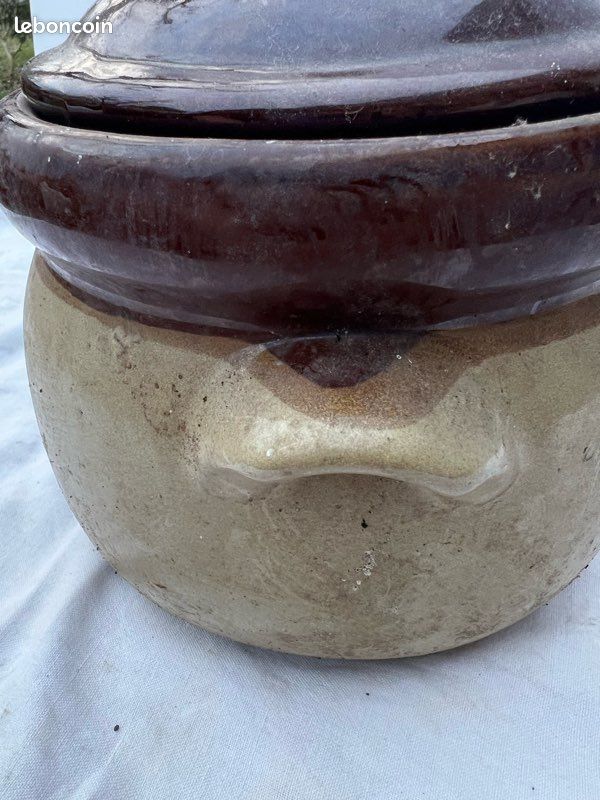 Pot ancien à confits en TBE (image 8)