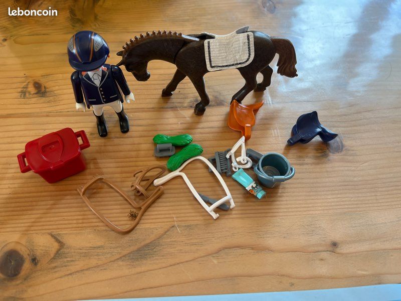 Playmobil 6928 Cavalier avec van et cheval (image 6)