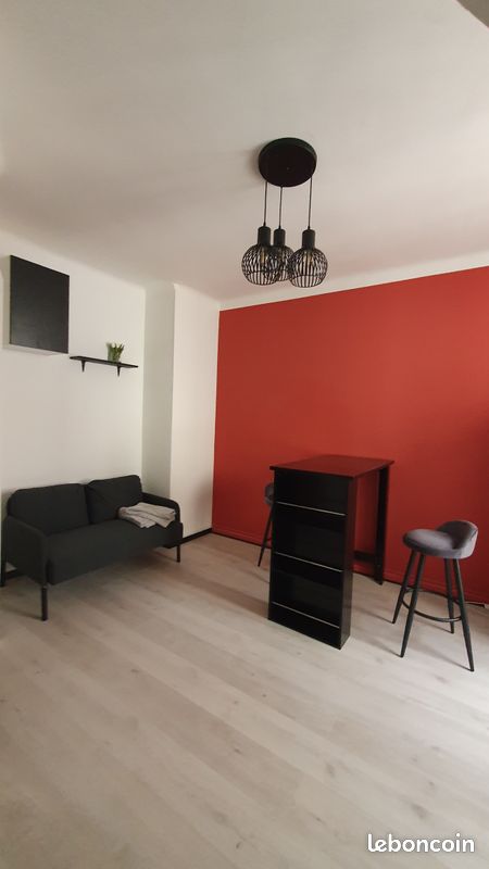 Table de bar noire (image 2)