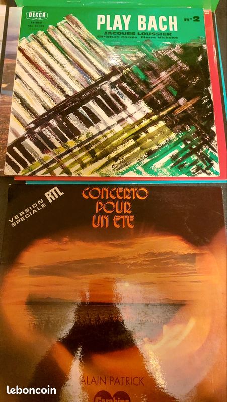Lot 14 vinyles 33 tours & 3 disques 45 tours (image 7)