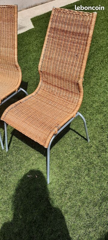 Chaises en osier (image 2)