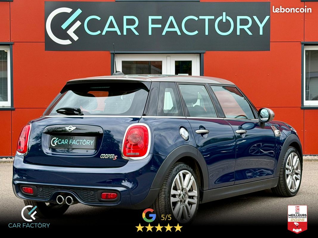 MINI COOPER S Seven 2.0 192 Pack Connected Cuir Cross Punch Tête Haute Garantie 1an (image 2)