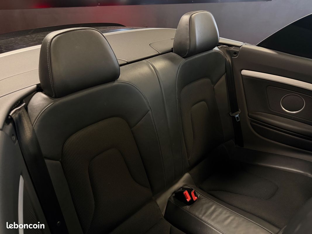 AUDI A5 CABRIOLET 3.0 TDI 220 S-LINE QUATTRO S-TRONIC BVA / BANG & OLUFSEN / SIEGES CHAUFFANTs (image 7)