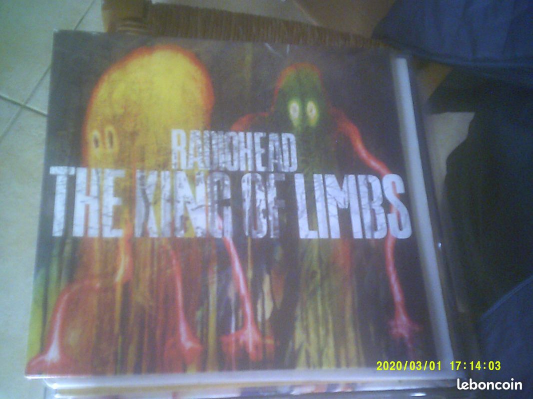 Vinyle 33T, Radiohead, The King of Limbs, neuf scellé, année 2011 (image 1)