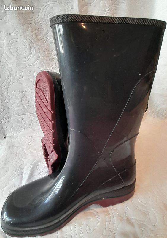 Bottes de pluie pointure 38 (image 1)