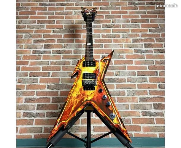 Dean Rzr Razorback Explosion Dean - dime razorback explosion + etui d'origine - Instruments de musique