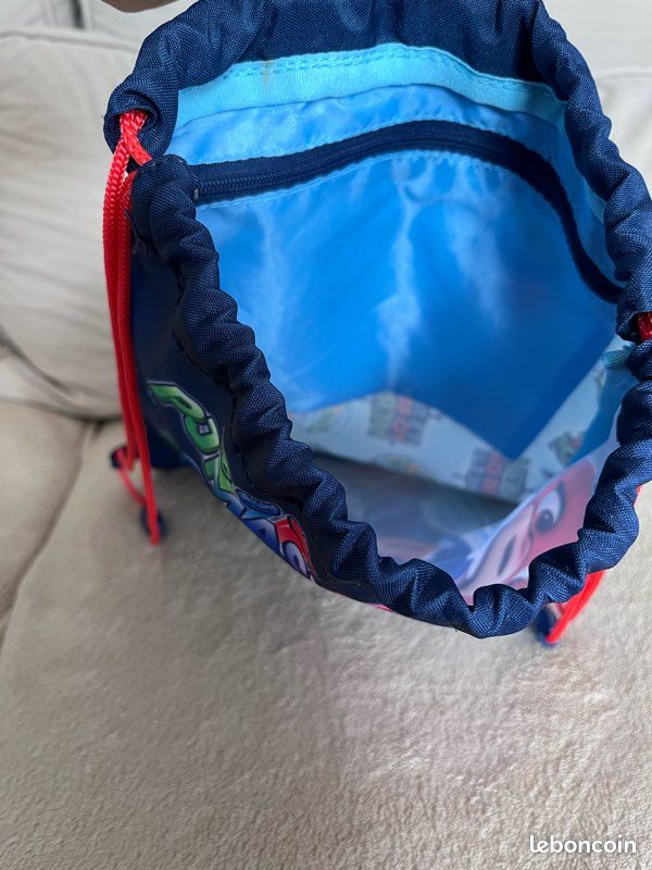 Sac à dos piscine pjmasks maternelle (image 8)