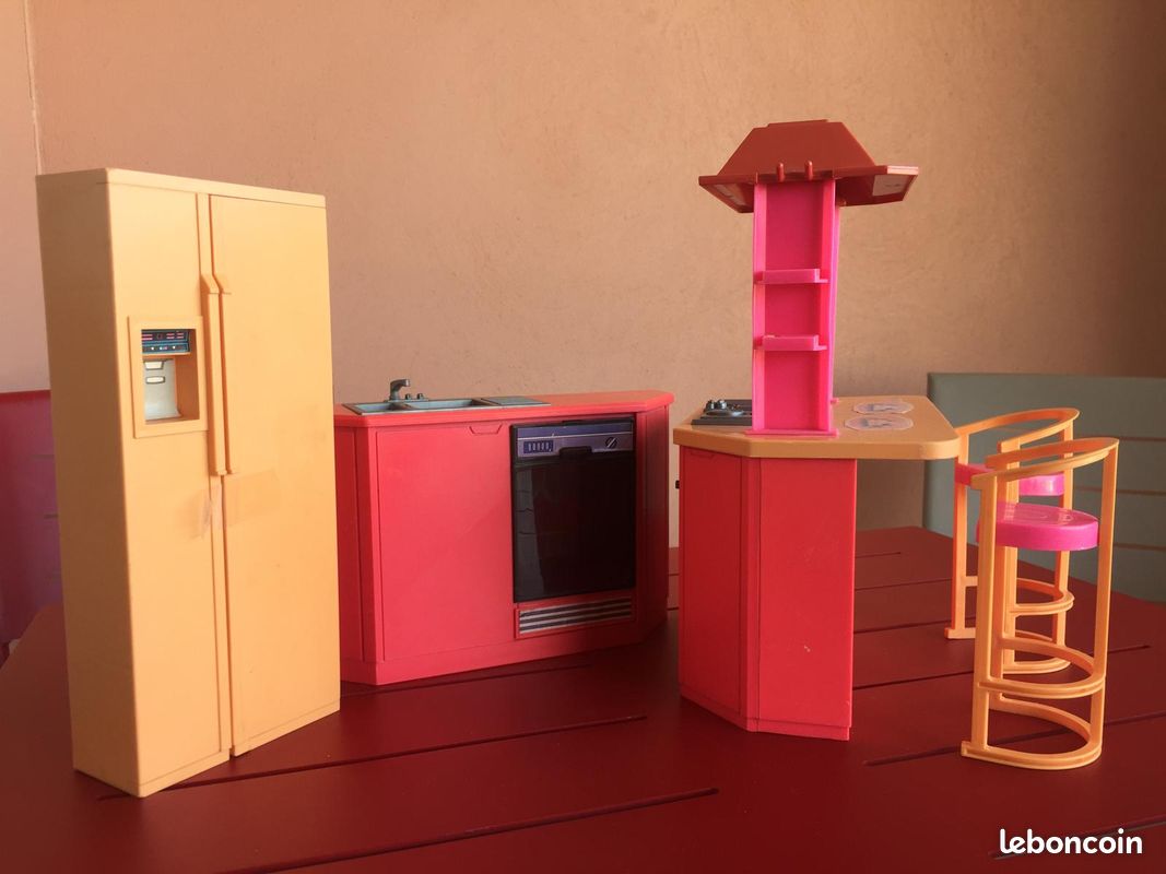 Cuisine Barbie Vintage 80's + accessoires (image 2)