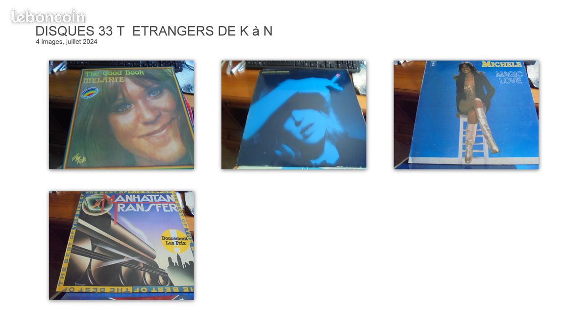 DISQUES VYNILES 33 T CHANTEURS ETRANGERS DE K à N KIM WILDE. MARIANNE FAITTFULL ETC (image 2)