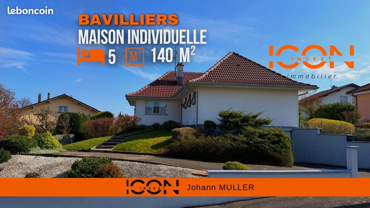 Maison 7 pièces 140 m² · à Bavilliers · 140 m² · 272 000 €
