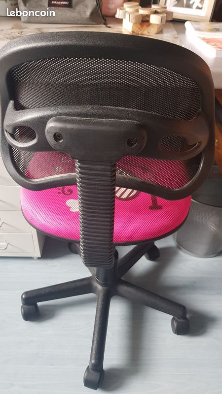 Chaise de bureau a roulettes (image 3)