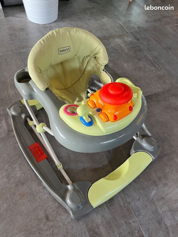 Mathématiques Trotteur Balancelle Comptine Porteur Rose Magni