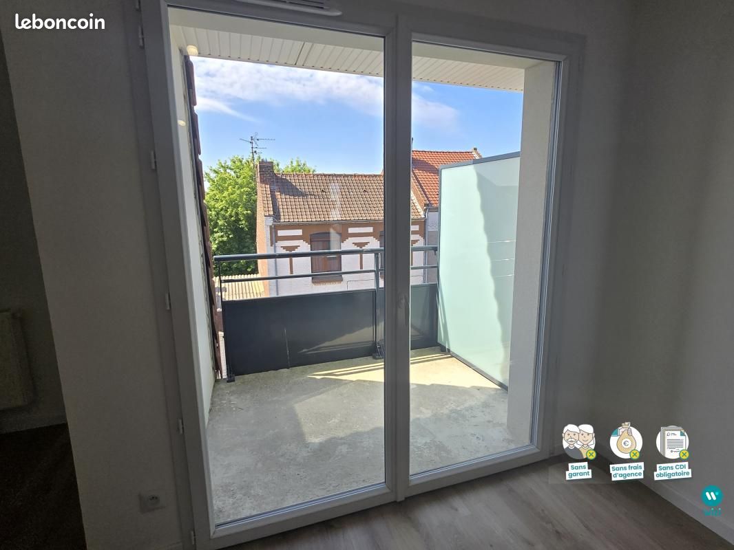 Appartement 3 pièce(s) 52 m²à louer Douai
