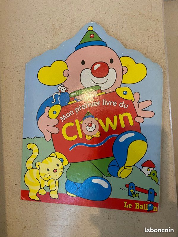 Livre pour enfant « Mon premier livre du clown » (image 1)