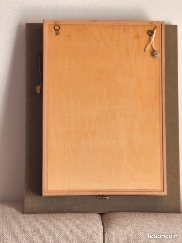 Vitrine en bois cérusé (image 7)