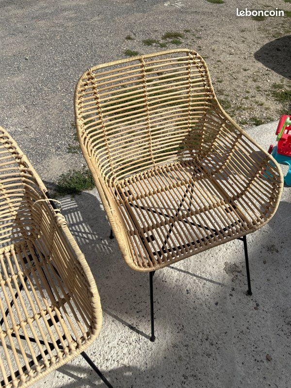 Fauteuil en rotin (meuble et design) (image 4)