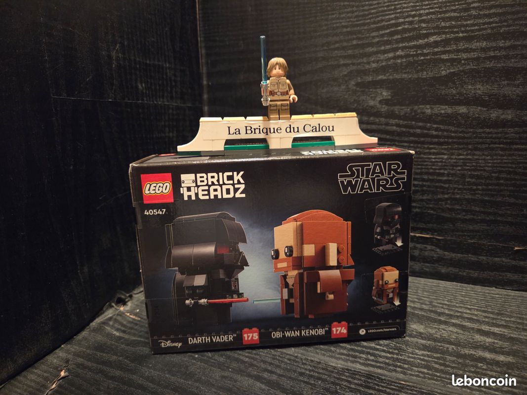 40547 LEGO BrickHeadz Star Wars Obi-Wan Kenobi et Dark Vador (image 2)