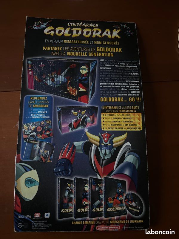 L’intégrale de goldorak DVD + fascicule (image 2)
