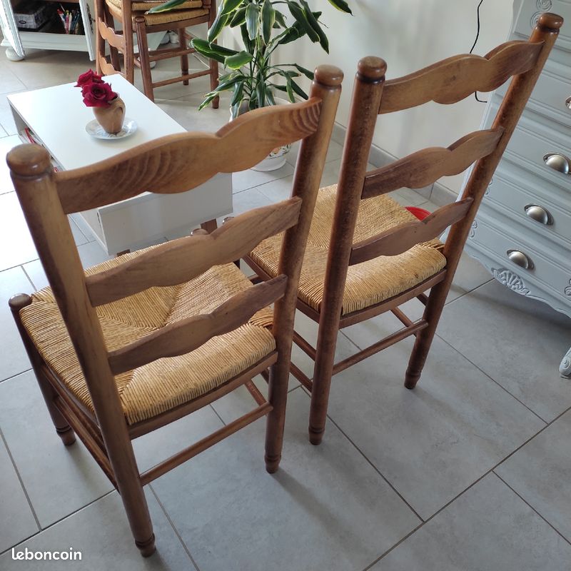 Table rallonge avec 4 chaises (image 4)