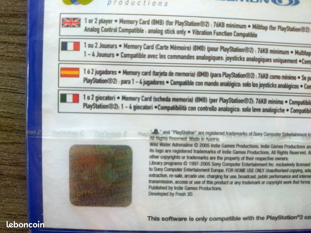 PS2 Shark 2 polenböller ultras shop