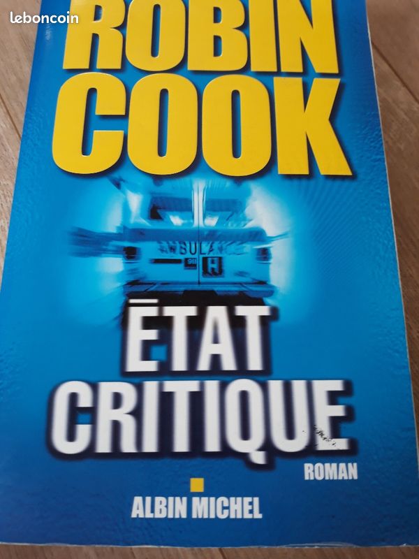 Etat critrique - Robin Cook (image 1)