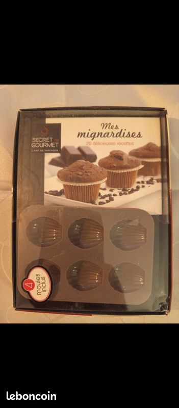 Coffret de 4 moules pour nini madeleines (image 1)