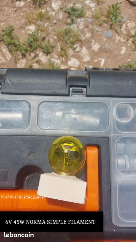 Ampoules jaunes 6v (image 1)