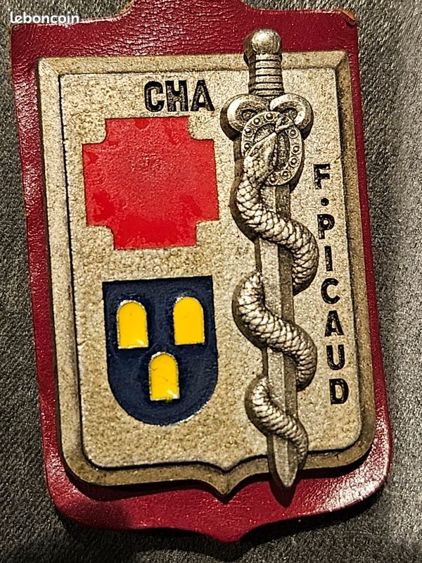 INSIGNE MILITAIRE INSIGNE pucelle 5 régiment du matériel Strasbourg EUR