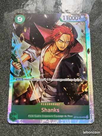 Coffret Ultraboost One Piece PRB-02 – Shanks OP06-007 Super Rare + 9 Cartes Françaises