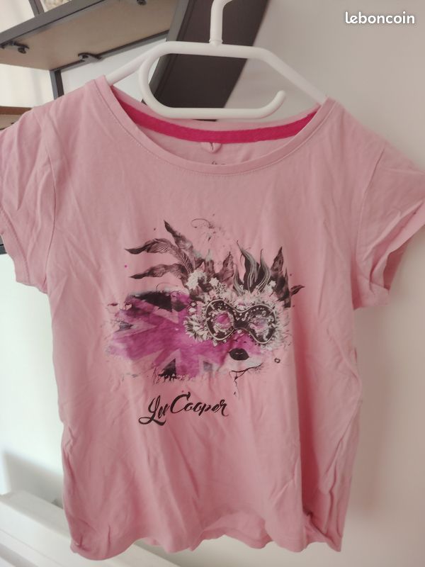 Lee Cooper - T-shirt imprimé logo en coton - Jaune - - 7.14