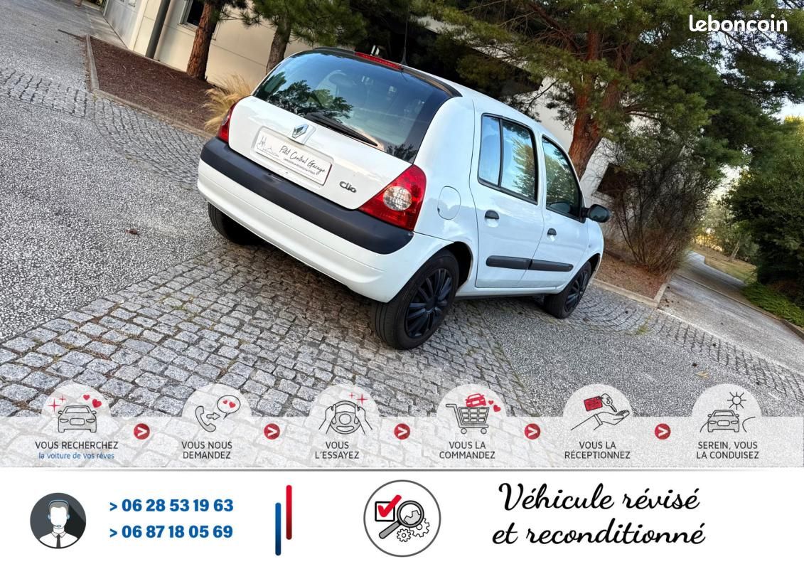 Renault Clio 1.2 16v 75cv Authentique Confort*90 000Km*Véhicule Sous Garantie*Ct Révision Kit Dis... (image 13)