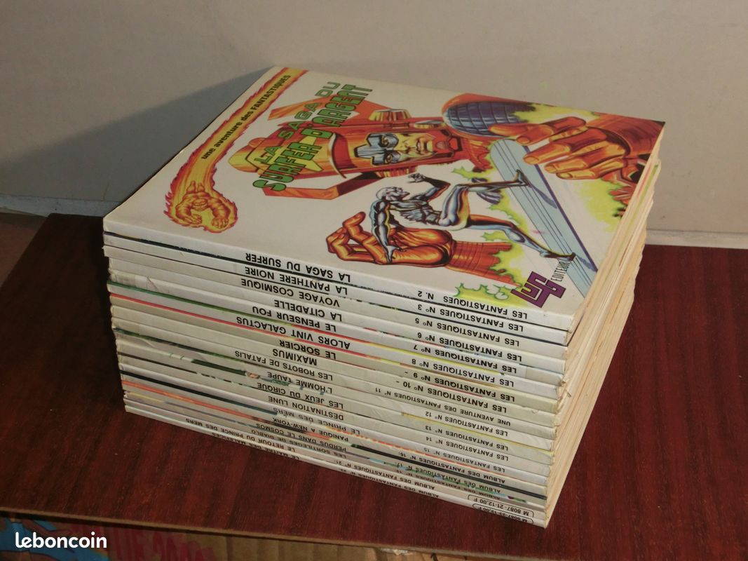 Albums Marvel "Une aventure des Fantastiques" (image 1)