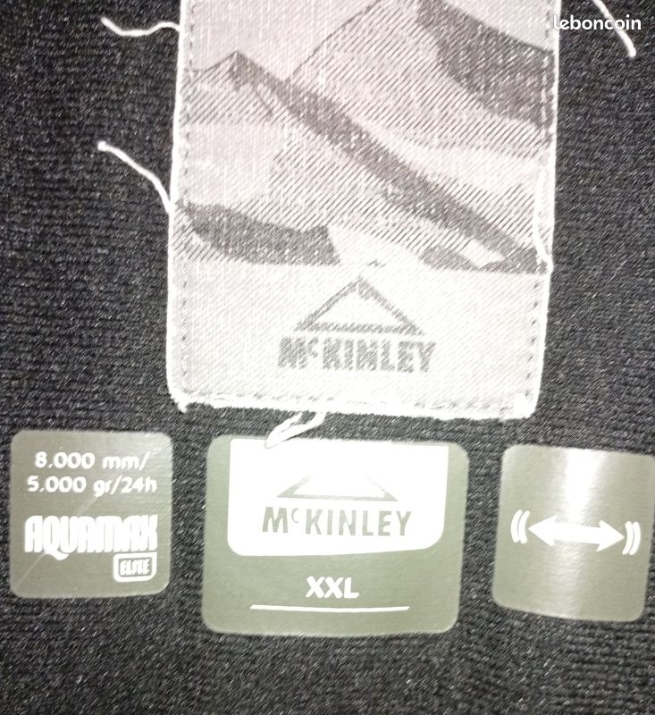 MCKINLEY Veste Polaire Homme Gris Outdoor Sportif (EU 50