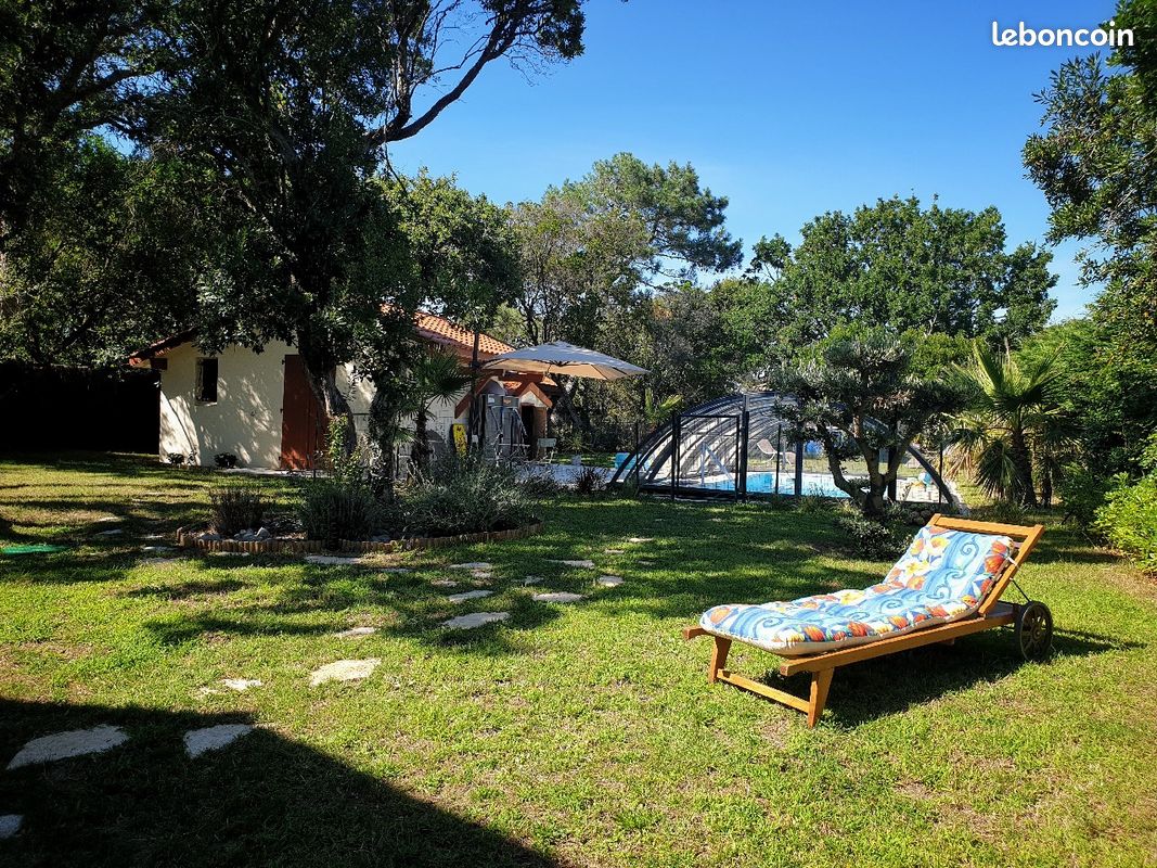 Belle villa landaise - 8/14p - piscine chauffée - grand jardin - proche plage et forêt - climatisée (image 4)