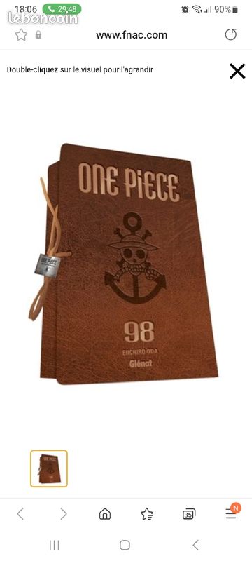 Recherche manga one piece 98 collector (image 1)