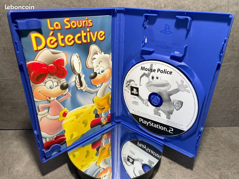 Jeu Playstation 2 - La Souris Détective - PS2 - PAL - Etat Correct