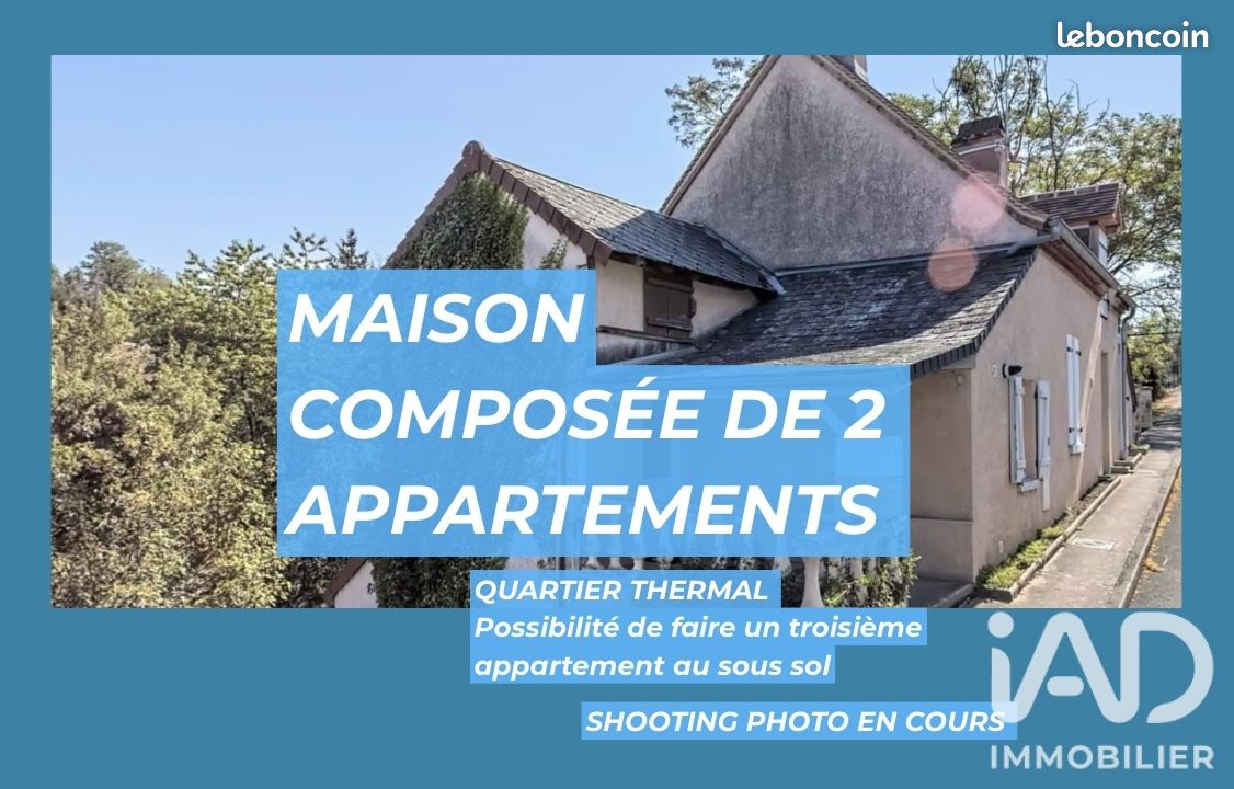 Maison 4 pièces 54 m² · à Bourbon-Lancy · 54 m² · 125 000 €